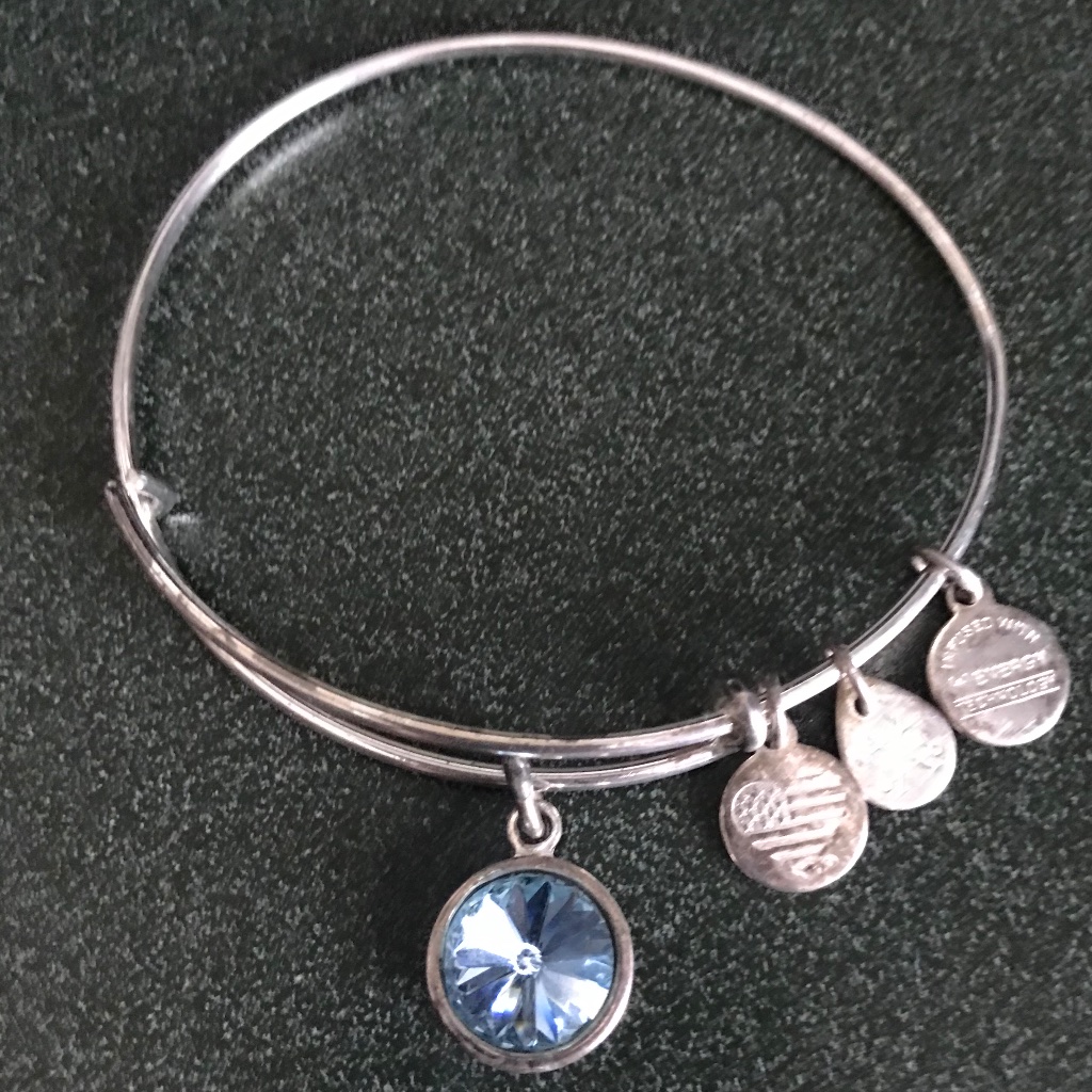 Alex And Ani Silver Expandable Wire Bracelet